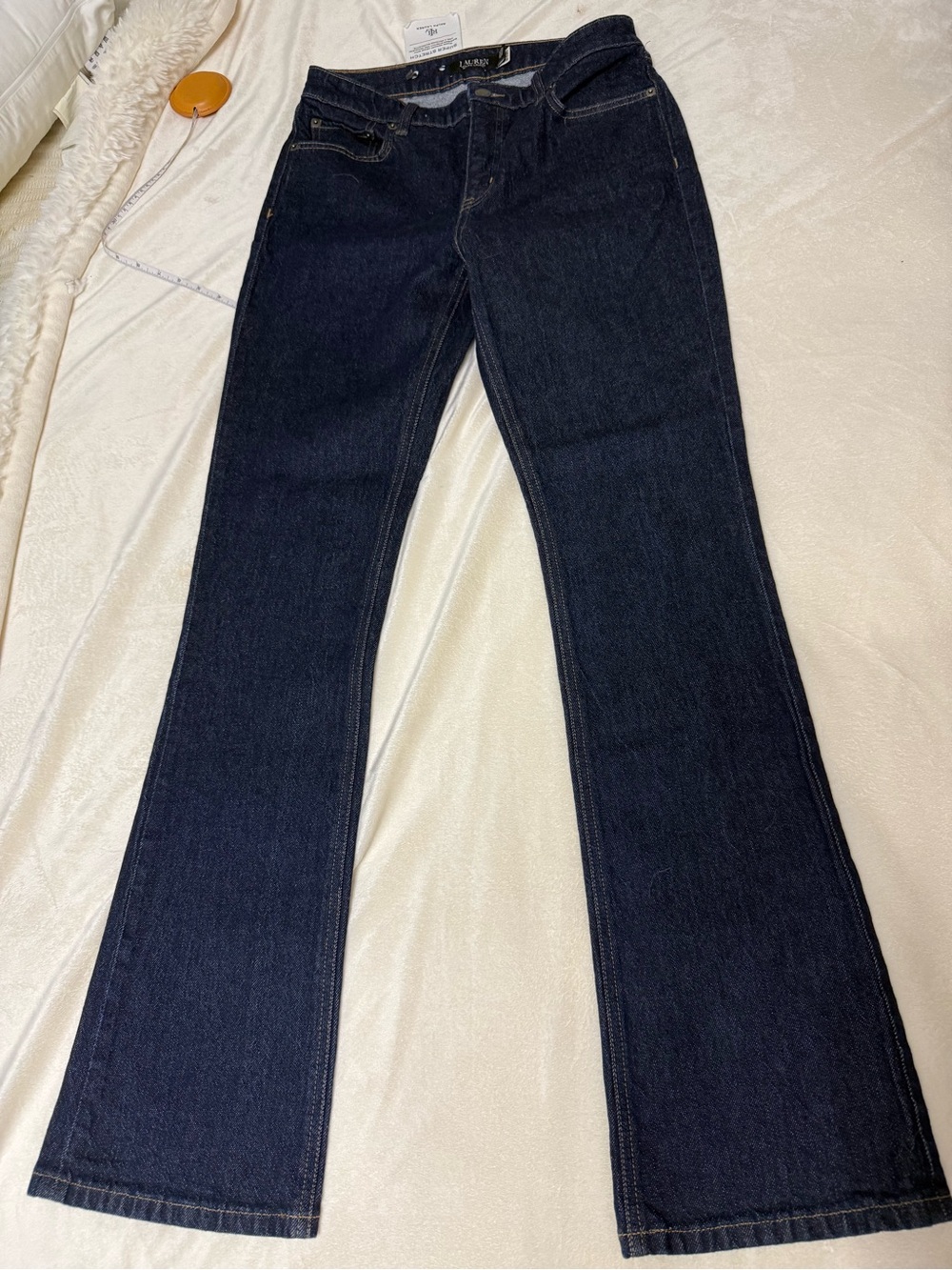 Ralph Lauren Dark Blue Wide Leg Jeans